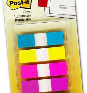 sticky flags, sticky paper, Bright Colors