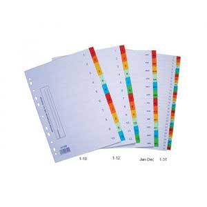 buy high quality paper divider for office use, stationery items in doha