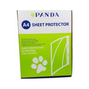 panda sheet protector, paper protector, buy stationery items online