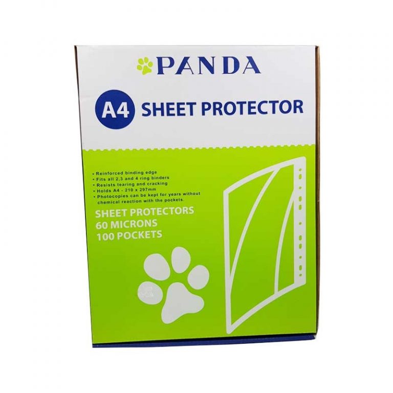 Panda A4 Sheet ProtectorOffice Stationery Products Doha Stationery