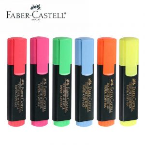 Highlighter Faber Castell, school stationery