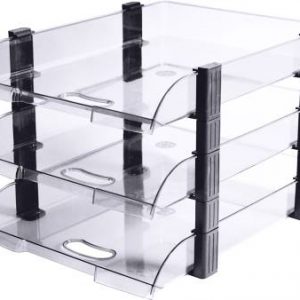 Magazine Rack Single transparent, office equipment online