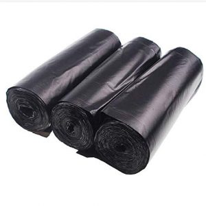 SAARA :19X21 inches Shalimar Premium - Biodegradable Garbage Bags (Medium) Size 48 cm x 56 cm 1 Rolls (30 Bags) (Black Color)